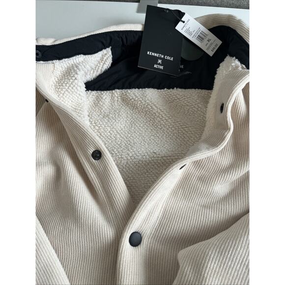 NEW Kenneth Cole Active Core Collection Sherpa‎ Lined Snap Up XL - Picture 13 of 14